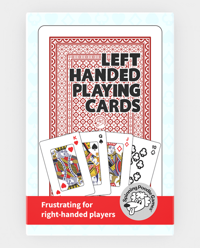 Left Handed Playing Cards