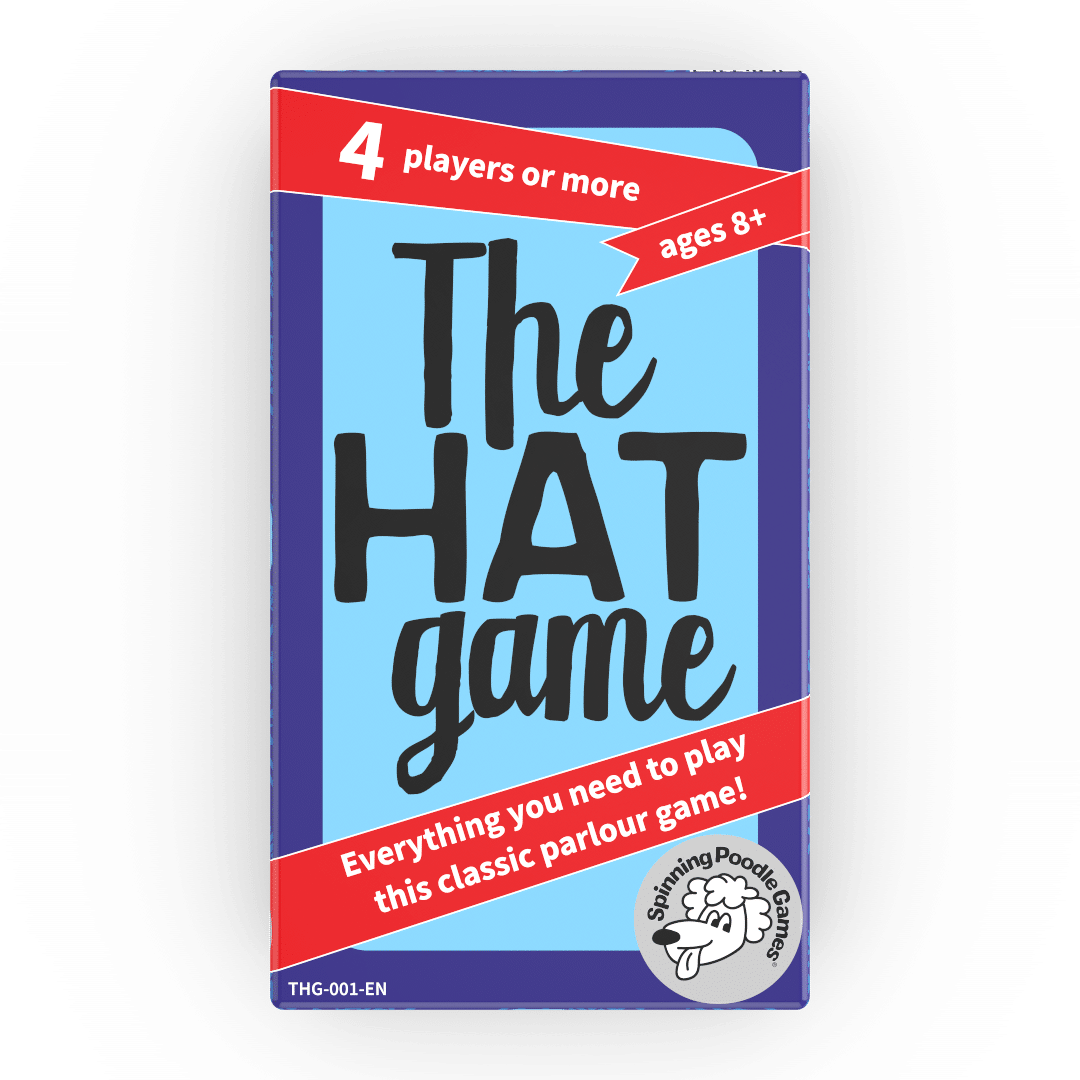 the hat game box – clear background